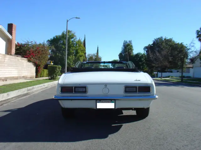 1968 chevy camaro convertible 1967 1969