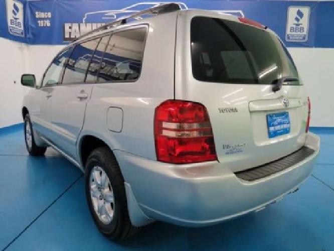 2001 toyota highlander 1/2 ton awd in denver, co