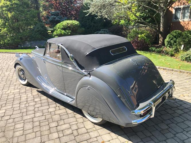 1950 jaguar mark v in bennington, vermont