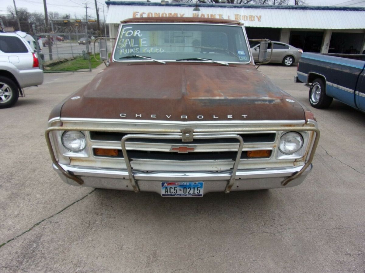 1968 chevrolet c-10 hot rod patina c10 truck long bed