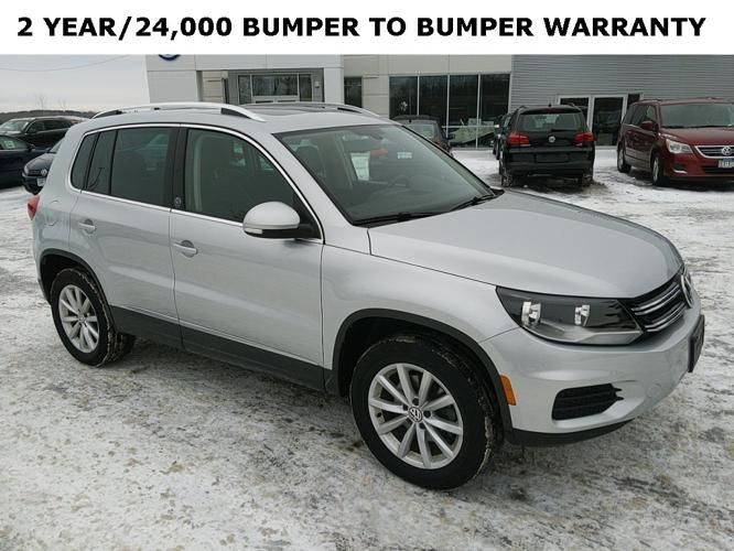 certified 2017 volkswagen tiguan wolfsburg edition duluth, mn 55811 for sale in duluth, minnesota