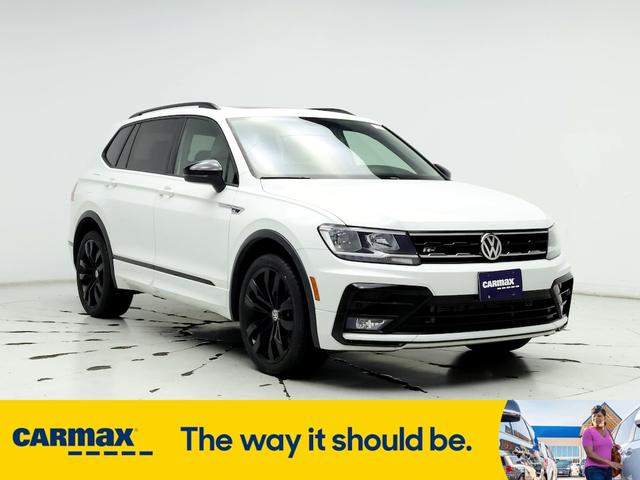 2021 volkswagen tiguan se r-line black
