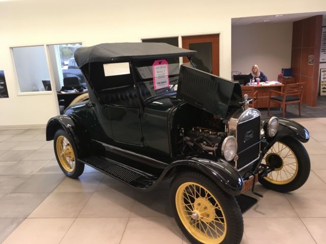 1927 ford model t 2 seat convertible