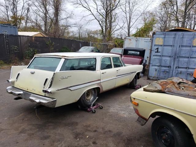 1959 plymouth station wagon suburban custom forard look exner hot rod project