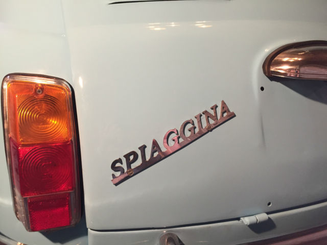 one of a kind.. fiat 500 jolly spiaggina beach car 1966 - museum quality !