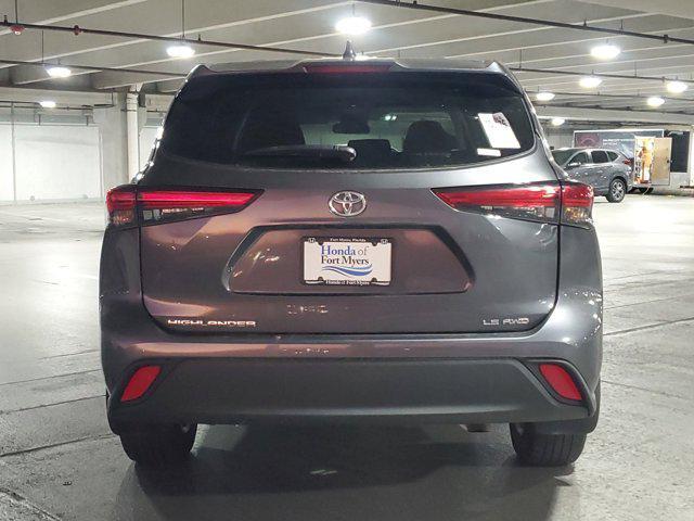 2023 toyota highlander le