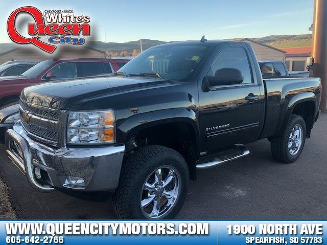 2012 chevrolet silverado 1500 lt 4x4 lt 2dr regular cab 6.5 ft. sb for sale in spearfish, south dakota