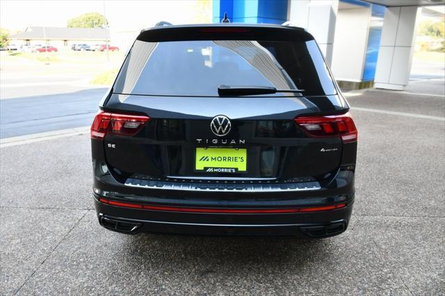 2022 volkswagen tiguan 2.0t se r-line black 4motion