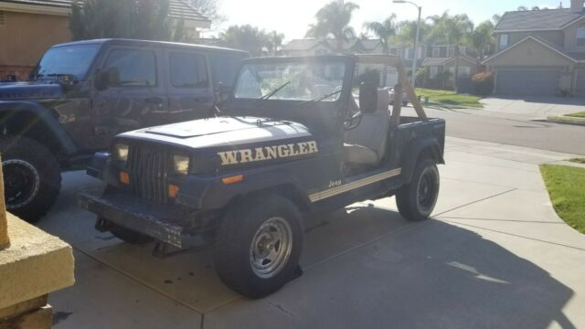 1987 jeep wrangler 4.2l 5 spd 87,000 miles