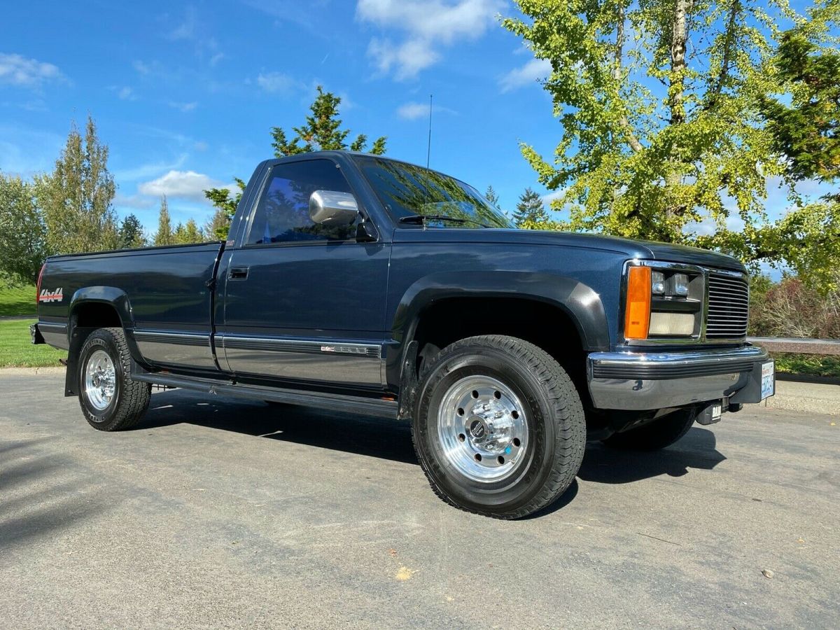 1988 gmc sierra 3500 regular cab long bed 7.4l v8 454 65k original miles 4x4