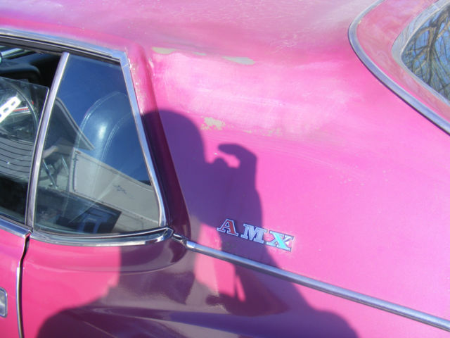 matching numbers muscle car 401 cid v8 pierre cardin edition amc amx purple