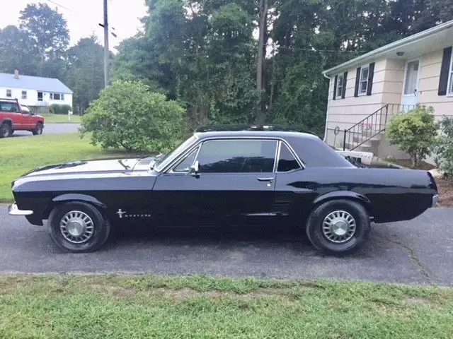 1967 ford mustang coupe v8, manual