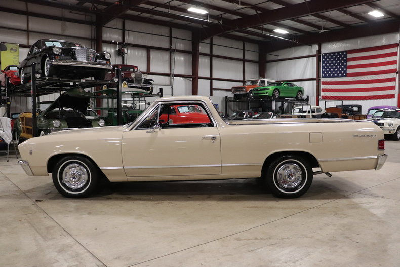 1967 chevrolet el camino 11436 miles tan pickup truck 6 cylinder automatic