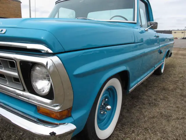 1971 ford f100 - original oregon truck - 56137 miles - fully restored - 390/auto