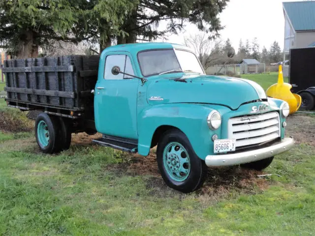1951 gmc 1 ton duelly farm truck survivor