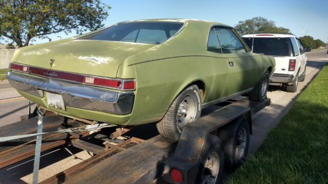1968 javelin sst 2 door hardtop, barn find, runs new rebuilt tranny, great bones