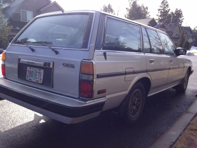 1985 toyota cressida wagon 2.8l auto, rwd stock, original, survivor