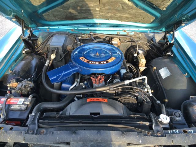 1970 ford ltd 2-door 429 cubic inch motor; 4-speed manual transmission!!