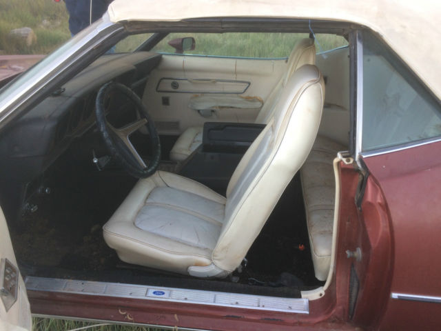 1973 mercury cougar convertible 2dr clear title!