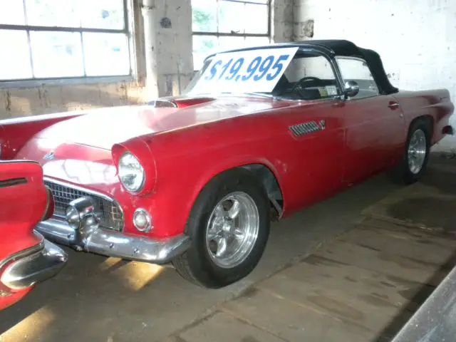 1955 thunderbird convertible with hardtop and extras. partial trade considered