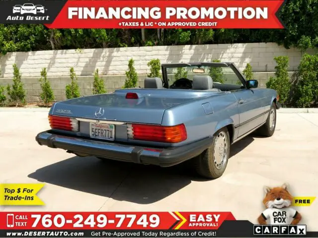 1986 mercedes-benz 560 convertible for sale!