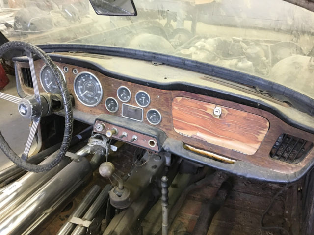 1964 triumph tr4 for restoration parts clear ohio title + additional part stash