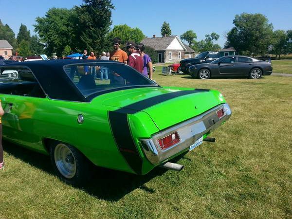 1970 dodge dart muscle car