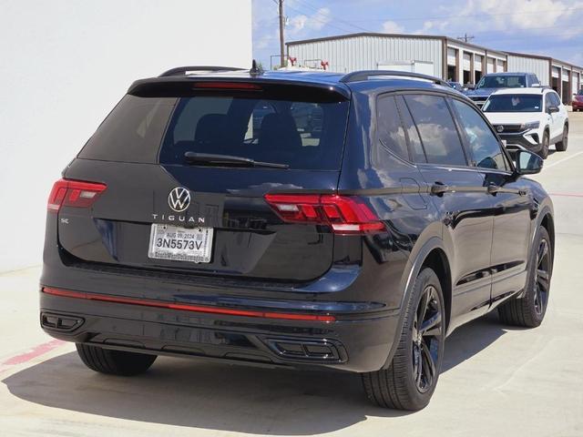 2024 volkswagen tiguan 2.0t se r-line black