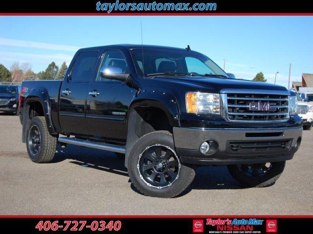 used 2012 gmc sierra 1500 4x4 crew cab slt great falls, mt 59405 for sale in great falls, montana