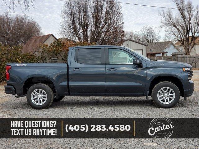 new 2019 chevrolet silverado 1500 4x4 crew cab rst okarche, ok 73762 for sale in okarche, oklahoma