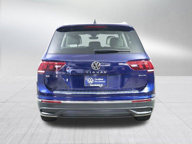2022 volkswagen tiguan 2.0t se 4motion