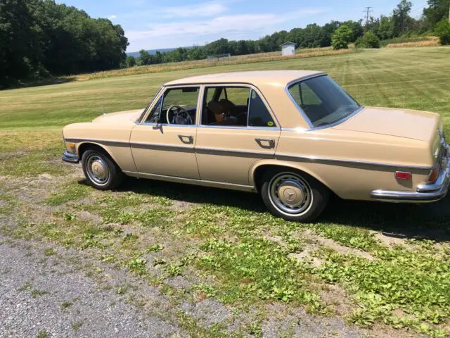 1972 mercedes-benz 280 se 4.5 sedan brown rwd automatic
