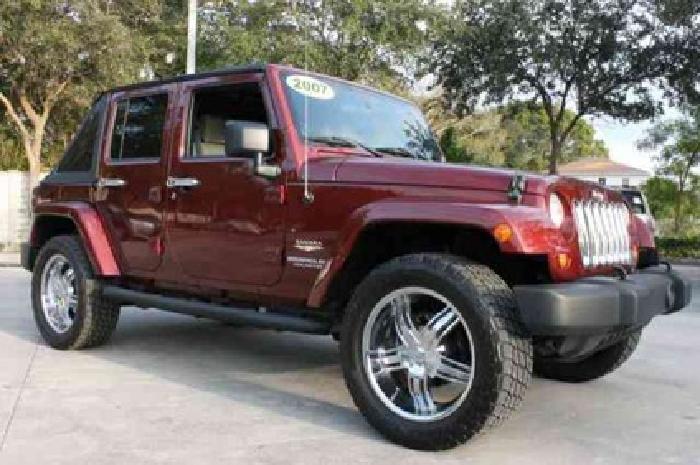 2007 jeep wrangler unlimited sahara in pinellas park, fl