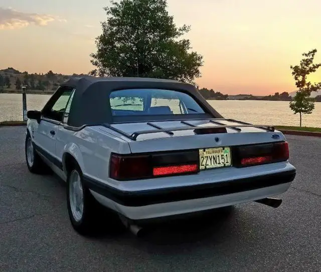 1991 convertible ford mustang fox body