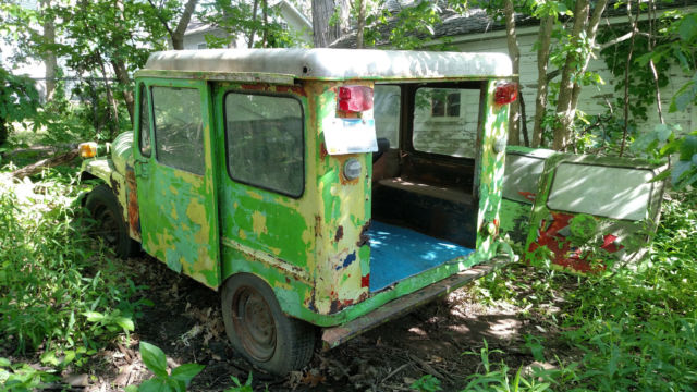 postal mail jeep - right hand drive - 1978 amc - straight 6