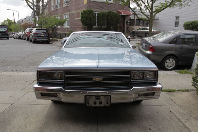 1980 chevrolet impala 4-door sedan - 4.4l v8 with automatic transmission
