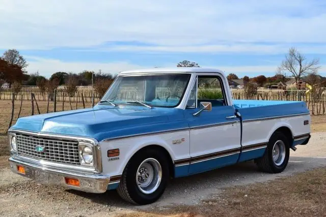 1972 chevy c10 cheyenne super 402 short bed truck, real deal