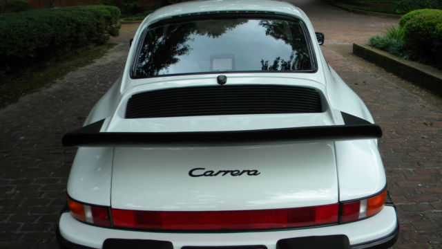 87 mint carrera 3.2 coupe g50 white / crimson 70k miles all original stock
