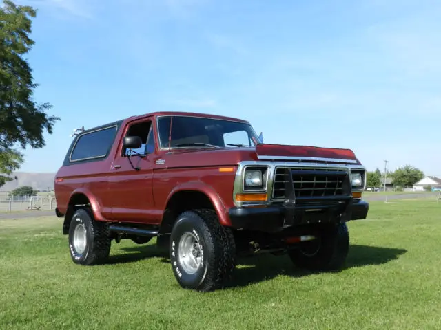 1978 ford bronco 4x4 f150 lifted in great shape with 460 v8 auto