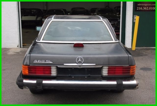 1986 mercedes 560 sl convertible no reserve!!