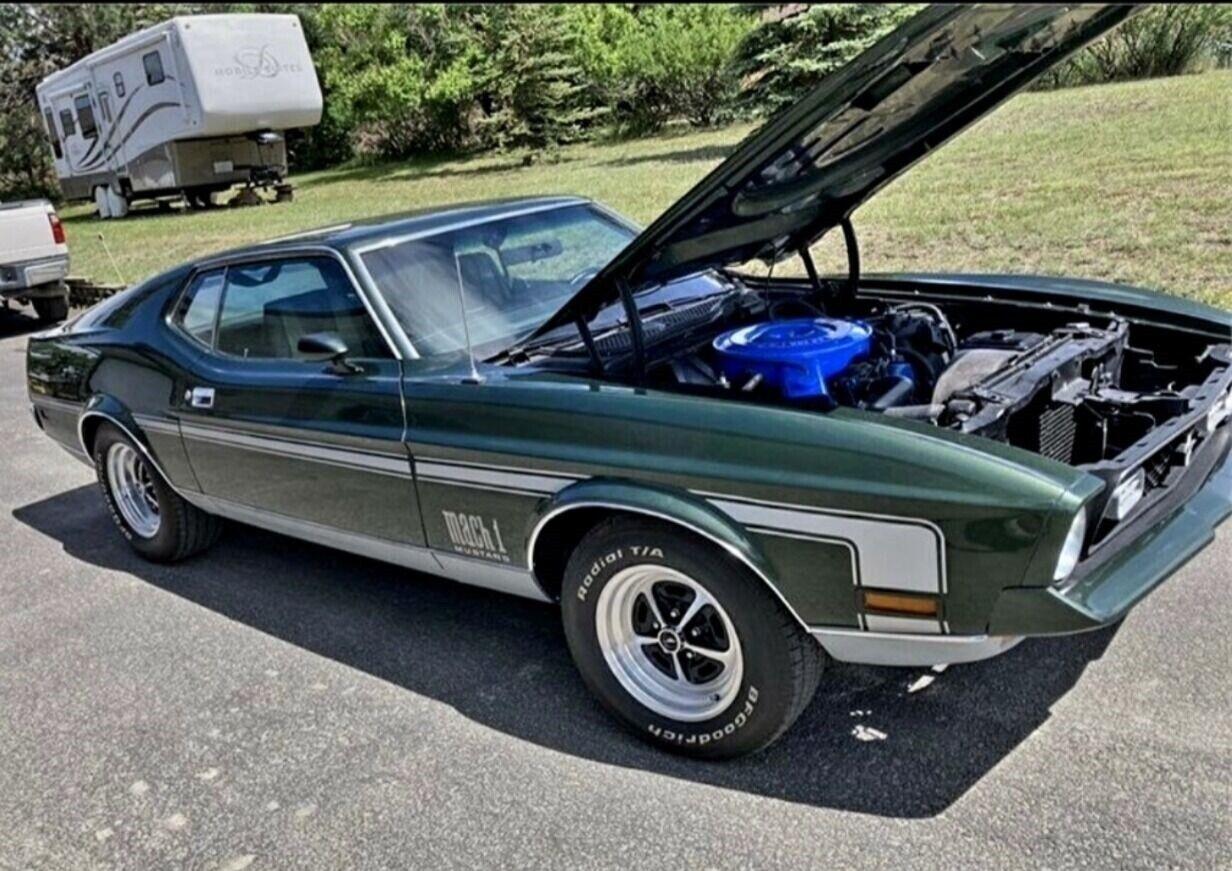 1971 ford mustang mach 1 premium recently rebuilt 351ci v8 engine