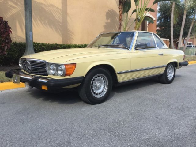1978 merc-benz 450 sl / r107 only 52k miles-runs drives like new both tops mint