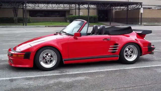 1986 porsche slantnose 911 3.2 convertible cabriolet 3.2l g50 carrera