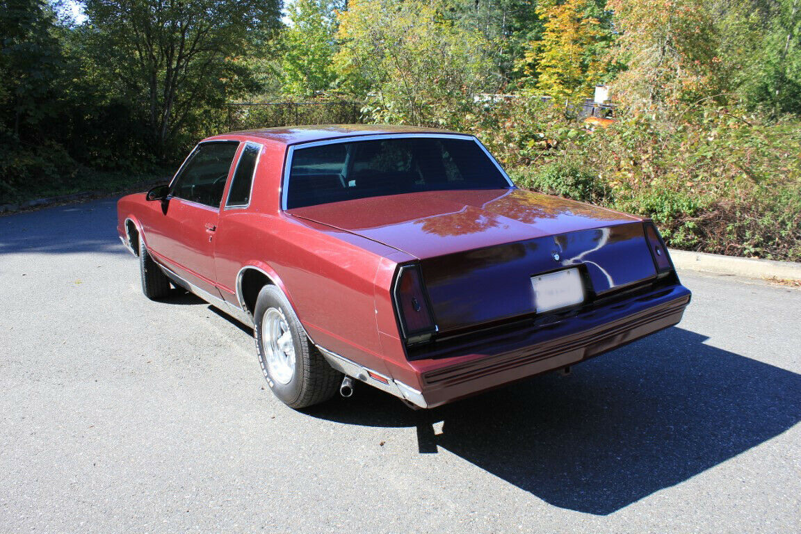 1986 chevrolet monte carlo, mechanically sorted