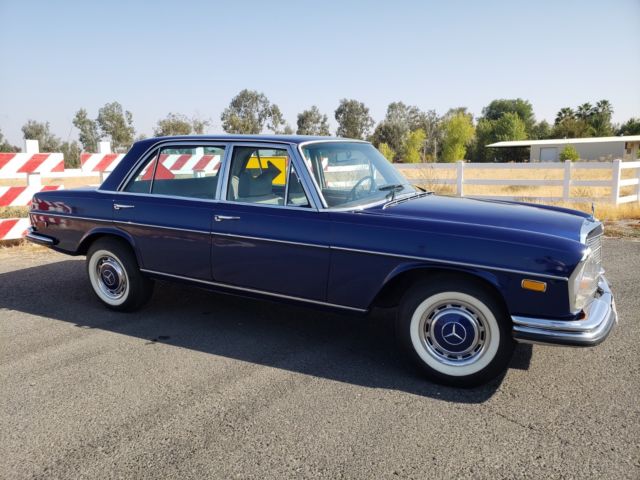 1969 mercedes benz 300sel euro model, video