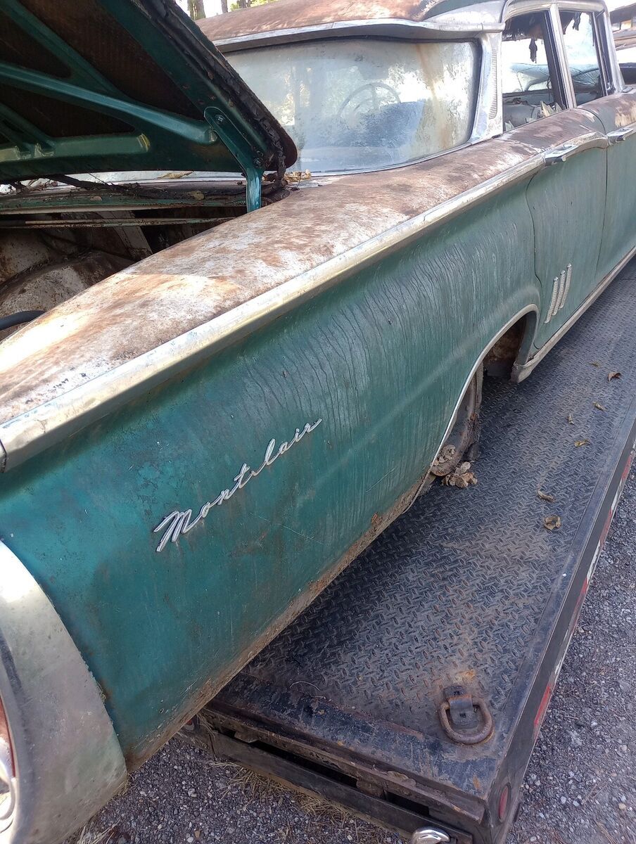 1960 mercury montclair hardtop sedan green rwd automatic