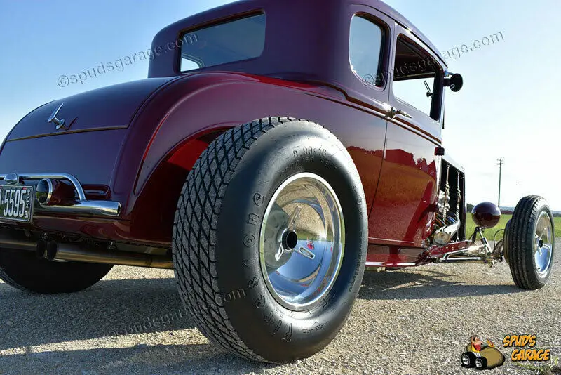 1931 ford model a hot rod "bill collings custom craft- the reed brothers coupe"
