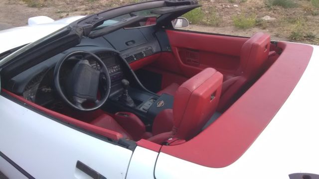 1990 chevrolet corvette , convertible, 6 speed