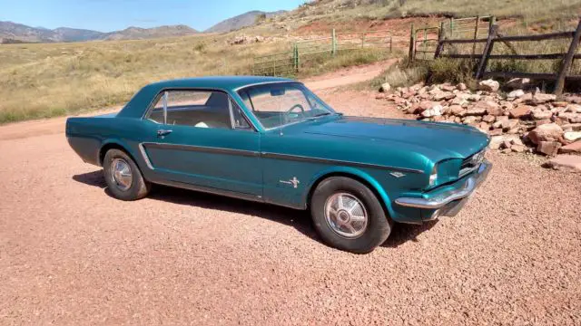 1965 mustang coupe a code 4 spd