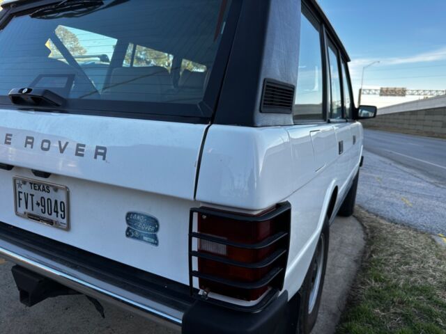 well maintained 1992 range rover classic